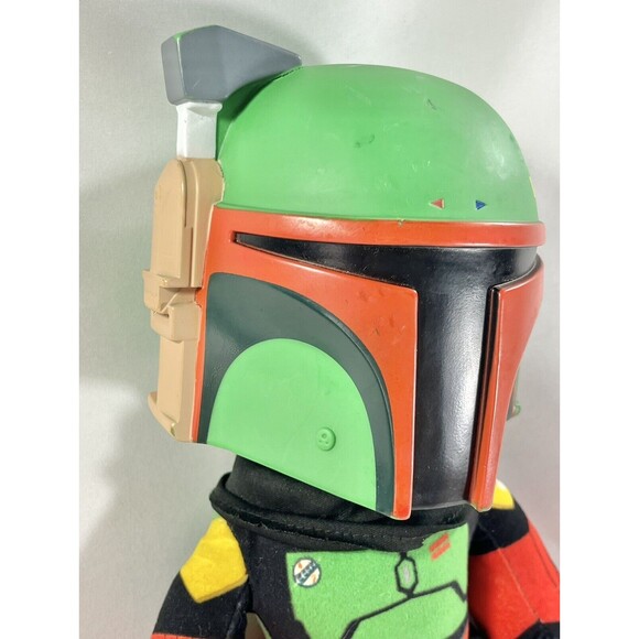 Star Wars Rocket Launching Boba Fett Feature Plush 12" Tall Figure - Picture 5 of 14